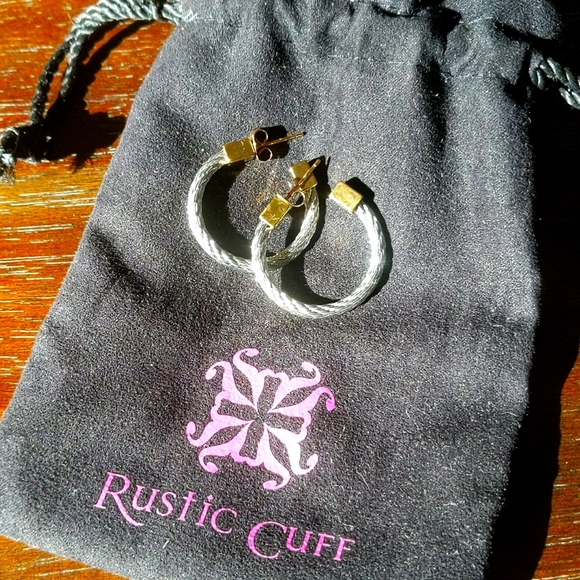 Rustic Cuff Jewelry - NWOT Rustic Cuff Silver & Gold Hazel Earrings